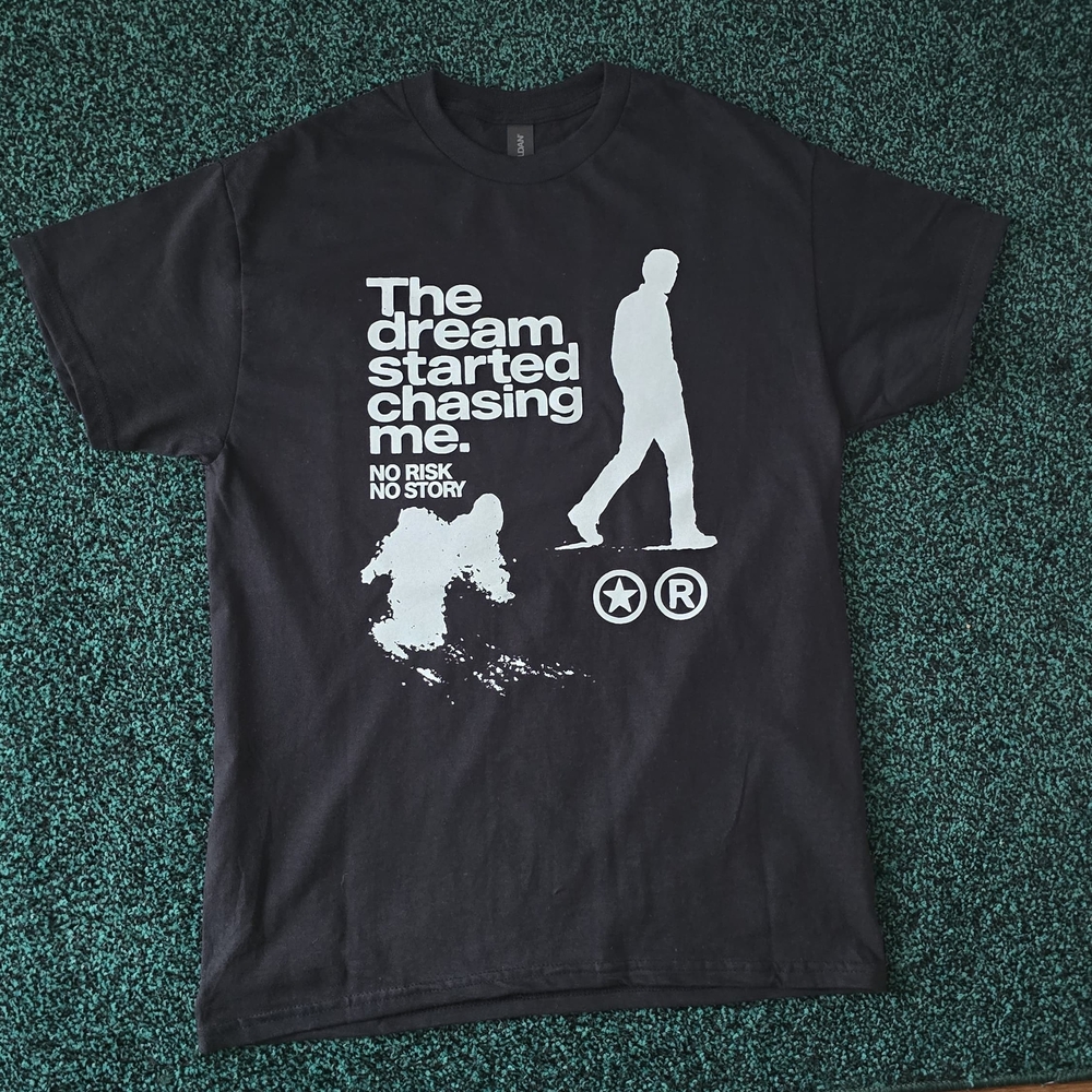 Gildan Black Motivational Graphic Tee